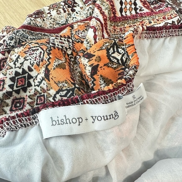 NWT Anthropologie Bishop + Young Desert Boho Print Halter Romper Multicolor Sz S - Picture 4 of 11